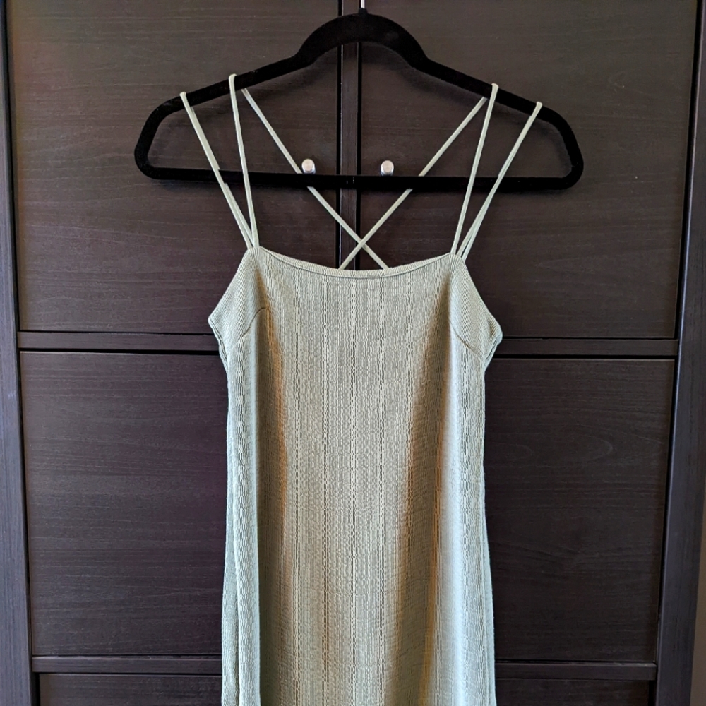 Strappy Fitted Mini Dress